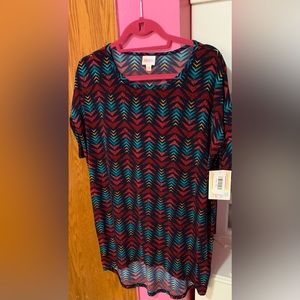 NWT LuLaRoe XXS Tunic Top.
